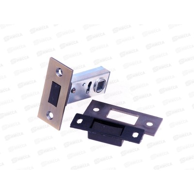 Защелка дверная Аллюр АРТ L50-8M MAB матовая бронза без ручки *100 737 Защелка дверная Аллюр АРТ L50-8M MAB матовая бронза без ручки *100 737