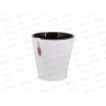 Горшок цветочный &quotЛея&quot 2,2л двойной (белый) *20 М7928