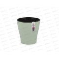 Горшок цв. "Лея" 2,2л двойной (Оливковый) *20 М8267 Горшок цв. "Лея" 2,2л двойной (Оливковый) *20 М8267