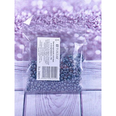 Бисер круглый d-4мм., асс. TZ-28019 Бисер круглый d-4мм., асс. TZ-28019