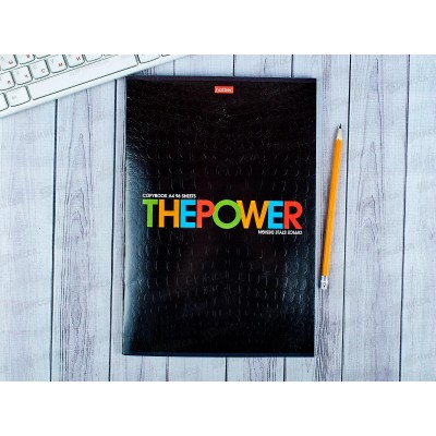 Тетрадь 96 листов клетка  Hatber А4 Thebook  CROCO *3/24