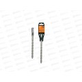Бур по бетону, 12*210*150мм, SDS-Plus, 2 резца, 0110