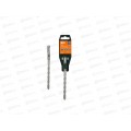 Бур по бетону,  8*160*100мм, SDS-Plus, 2 резца, 0105