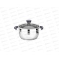 Кастрюля Mercury 3,9л LR02-472 20см нержавеющая сталь Кастрюля Mercury 3,9л LR02-472 20см нержавеющая сталь