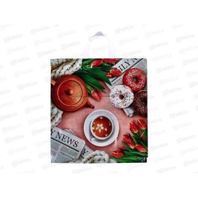 Пакет сумка 40*42 Пуэр *25/500