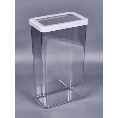 Емкость для сыпучих продуктов 3,2л СТЕП Белый М1299 *12 Емкость для сыпучих продуктов 3,2л СТЕП Белый М1299 *12