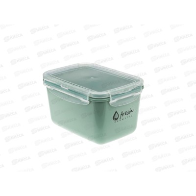 Емкость для продуктов &quotФРЕШ&quot герметичный 0,7л Фисташковый *16 М1421