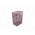 Корзина 55л для белья ХАОС Лавандовый М2619 *5 Корзина 55л для белья ХАОС Лавандовый М2619 *5
