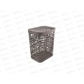 Корзина 55л для белья ХАОС Французский серый М2619 *5 Корзина 55л для белья ХАОС Французский серый М2619 *5