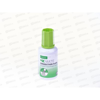 Корректирующая жидкость Hatber 20мл, химическая основа, 071178*12/576 Корректирующая жидкость Hatber 20мл, химическая основа, 071178*12/576