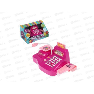 Игровой набор "Касса Магазинчик" свет/звук микс 00095  2155396