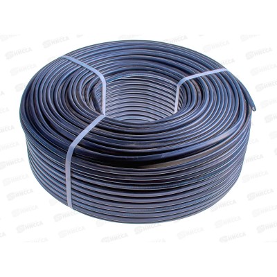 Кабель АВВГ 2*4,0 черный (м) плоский, ККЗ *200