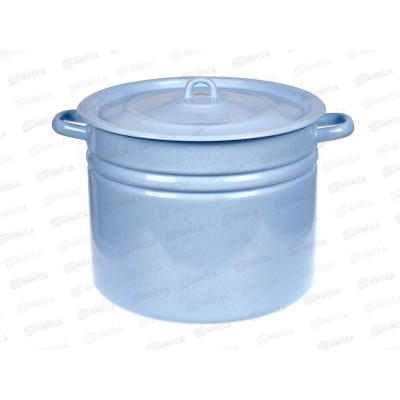 Кастрюля 14,0л цилиндрическая серо-голубая С41626.СГ Кастрюля 14,0л цилиндрическая серо-голубая С41626.СГ