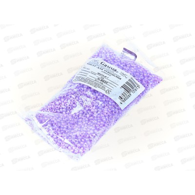 Бисер "GAMMA" A031 10/0 круглый , 50г, сиреневый, 2.3мм, 37128 Бисер "GAMMA" A031 10/0 круглый , 50г, сиреневый, 2.3мм, 37128