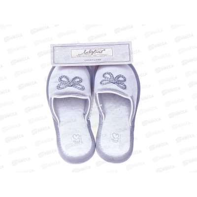 Тапочки женcкие домашние 3512W-TPRC-W р.36 Тапочки женcкие домашние 3512W-TPRC-W р.36