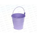 Ведерко на фаркоп 9*10см фиолетовое металлическое (045470)  Ж