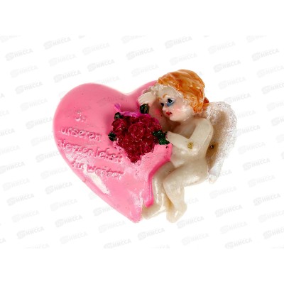 Магнит &quotСердце и Ангел&quot Ф0456