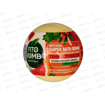 FITO BOMB Бомбочка для ванны Тонизирующая 110г *22