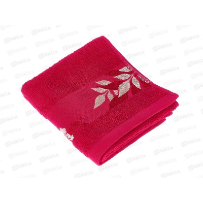 Полотенце махровое 30*60 ВЛ Сад красный 05-067