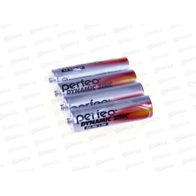 Батарейки Perfeo R06 4SH Dynamic Zinc *4/60/1200