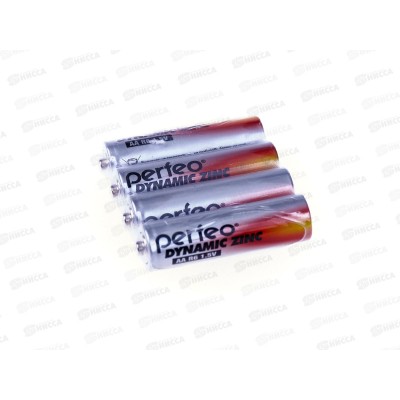 Батарейки Perfeo R06 4SH Dynamic Zinc *4/60/1200 Батарейки Perfeo R06 4SH Dynamic Zinc *4/60/1200
