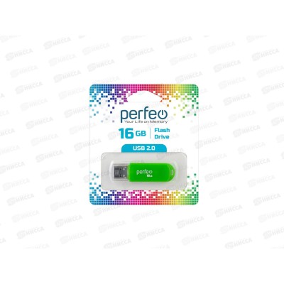 Флэш-карта Perfeo USB 16GB C03 Green