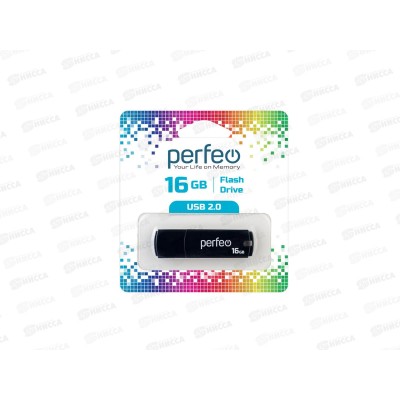 Флэш-карта Perfeo USB 16GB C05 Black