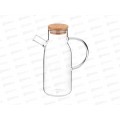 Бутылка для масла/уксуса 700мл с бамбуковой крышкой *24 250-154 Бутылка для масла/уксуса 700мл с бамбуковой крышкой *24 250-154