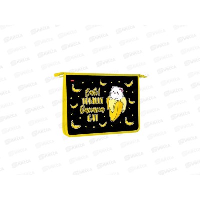 Папка для тетрадей Hatber А4 Banana-cat 22030