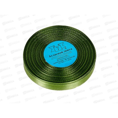 Лента атласная "Gamma" №085 серо-зеленый, 12мм (1/2") 33м+-2м Лента атласная "Gamma" №085 серо-зеленый, 12мм (1/2") 33м+-2м