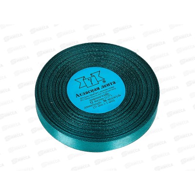 Лента атласная "Gamma" №106 темно-зеленый, 12мм (1/2") 33м+-2м Лента атласная "Gamma" №106 темно-зеленый, 12мм (1/2") 33м+-2м