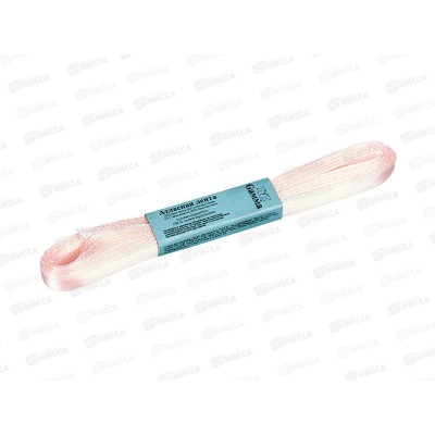 Лента атласная &quotGamma&quot  6мм (1/4&quot) №004 бледно-розовый, 5,4м AL-6P фасовка