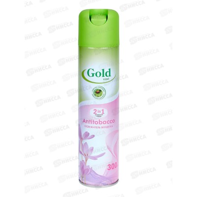 ГОЛД ВИНД освежитель воздуха 300мл Antitobacco (Антитабак) *12 ГОЛД ВИНД освежитель воздуха 300мл Antitobacco (Антитабак) *12