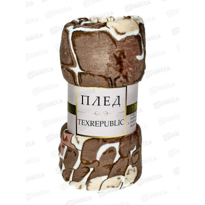 Плед Texrepublic 150*200 TF FN F13BR камешки Плед Texrepublic 150*200 TF FN F13BR камешки