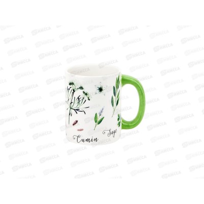 Кружка 300мл "Душистые травы" 11*7,5*9,5см подарочная упаковка L2520947 *60 Кружка 300мл "Душистые травы" 11*7,5*9,5см подарочная упаковка L2520947 *60