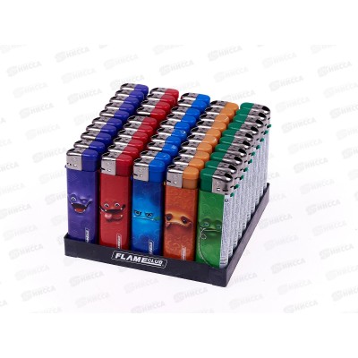 Зажигалка Flameclub P-01 Smile12901 *50 Зажигалка Flameclub P-01 Smile12901 *50