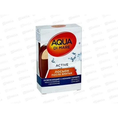 Aqua Di Mare Active, лосьон после бритья 100мл *12 Aqua Di Mare Active, лосьон после бритья 100мл *12