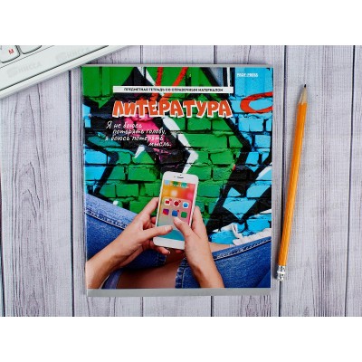 Тетрадь 48 листов линия ПП. Литература &quotДерзкая&quot, 48-9785 *10/80