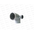 Тройник канализационный переходной универсальный 90град. DN110*50 правый AtlasPlast