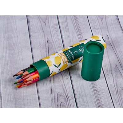 Карандаши 12цв КОКОС "ERGO First Passion Fruit", трехгр., туба 211735 Карандаши 12цв КОКОС "ERGO First Passion Fruit", трехгр., туба 211735