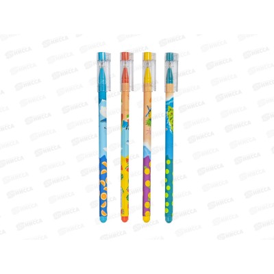 Ручка масляная MAZARI Happy fruit синяя, 0.7мм,M-7689-70 *48/576 Ручка масляная MAZARI Happy fruit синяя, 0.7мм,M-7689-70 *48/576