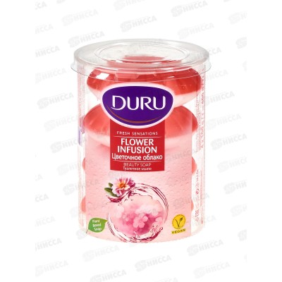 ДУРУ ФРЕШ 4шт*100г Цветочное облако *16