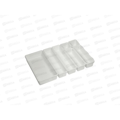 Лоток Набор №3 Белый М1619 *17 Лоток Набор №3 Белый М1619 *17