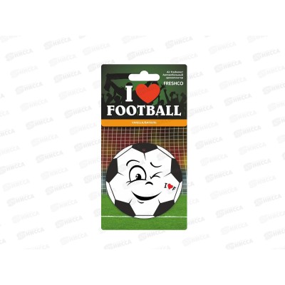 Ароматизатор картонный I love football 3 в1, MIX (4SKUх4) Ароматизатор картонный I love football 3 в1, MIX (4SKUх4)