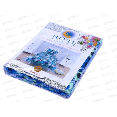 Комплект постельного белья 1,5 спальный Поплин Ночь Нежна Футбол 70*70 (1) 7370-1