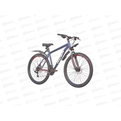 Велосипед 27,5" 21ск RUSH HOUR RX 705 DISC ST синий рама 18",280452