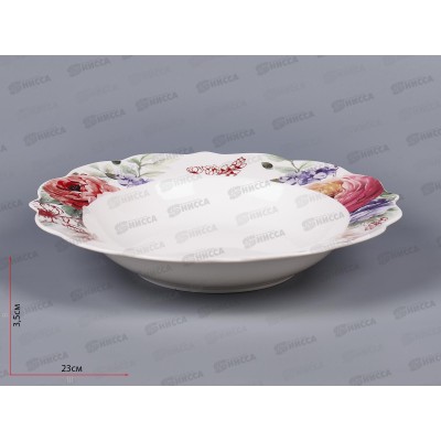 Тарелка Цветы суповая 23см MFK07935 Тарелка Цветы суповая 23см MFK07935