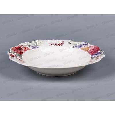 Тарелка Цветы суповая 23см MFK07935