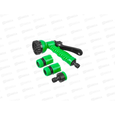 Набор поливочный Росток НП-12 : пистолет с 7 реж., соед. 1/2", 427368 *24 Набор поливочный Росток НП-12 : пистолет с 7 реж., соед. 1/2", 427368 *24