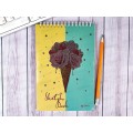 Скетчбук Lamark А5 30листов Sweet Life,гребень,38991*35 Скетчбук Lamark А5 30листов Sweet Life,гребень,38991*35